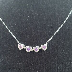 New hearts necklace - Hypoallergenic Water resistant